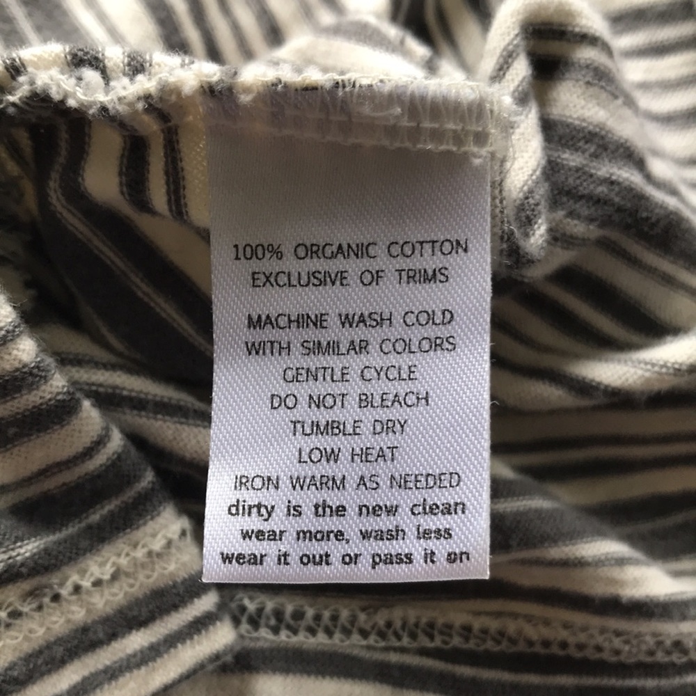 Toad&Co 100% Organic Cotton Cowl Neck Long Sleeve Tunic Tee Womenโs Large - Picture 11 of 11